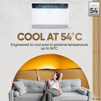 LG UW-Q18WWXA 1.5 Ton 3 Star 2025 Dual Inverter Window AC