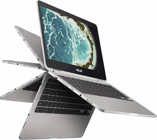 Asus Chromebook C302CA-DHM4 Laptop (8th Gen Core m3/ 4GB/ 64GB EMMC/ Chrome OS)
