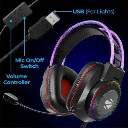 Zebronics Zeb-Jet Wired Gaming Headphones - image 4