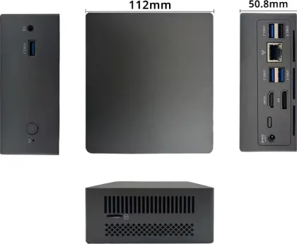 Skullsaints Shadow Mini PC (Intel N100/ 8 GB RAM/ 256 GB SSD/ Win 11) - image 5