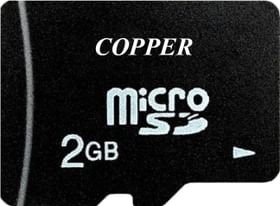 Copper MicroSD Card 2GB Class 4