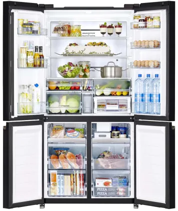 Hitachi R-WB640VND0 638 L Frost Free Side-by-Side Multi Door Refrigerator