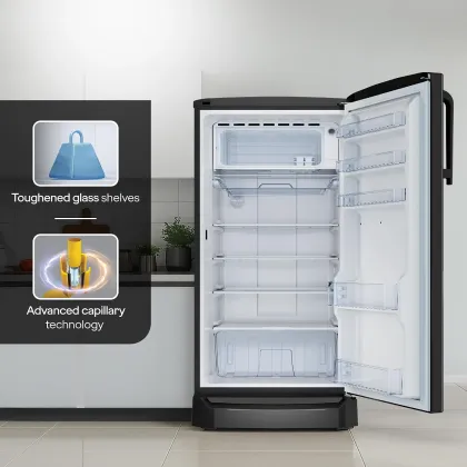Godrej RD EMARVEL 230EN TDI FS ST 215 L 5 Star Single Door Refrigerator