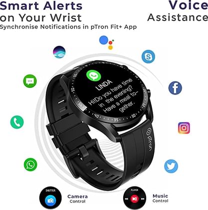 pTron Force X11P Smartwatch