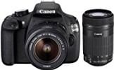 Canon EOS 1200D Digital SLR Camera with 18-55mm IS II and 55-250mm IS II Lens plus Canon EF 50mm f/1.8 Lens