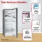 LG GLT2526XWDS 251 L 2 Star Double Door Refrigerator