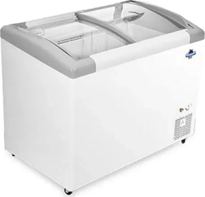 Rockwell GFR350ICGT 315 L Double Glass Door Deep Freezer