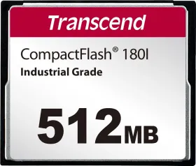 Transcend 180I 512 MB Compact Flash Memory Card