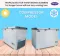 Minifrost CF-350 DD 300 L Double Door Deep Freezer