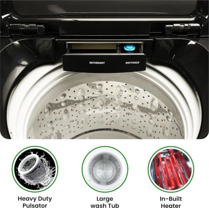 NU WFTLM80GD 8 Kg Fully Automatic Top Load Washing Machine