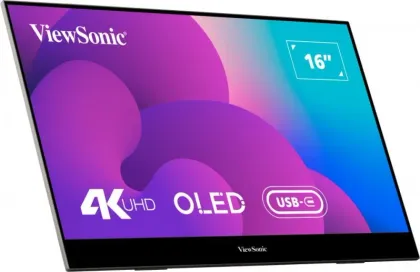 ViewSonic VX1655-4K-OLED 16 Inch Ultra HD 4K Portable Monitor