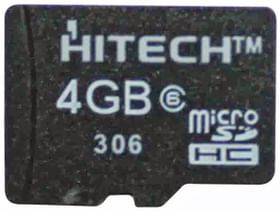 Hitech MicroSDHC 4GB Memory Card (Class 4)