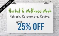 Now Get Upto 25% Discount on Herbal Products