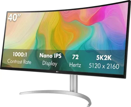 LG UltraWide 40WP95C-W 40 inch 5K Curved Monitor