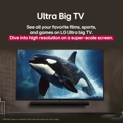 LG NanoCell NANO80 75 inch Ultra HD 4K Smart Smart LED TV (75NANO85A6A)