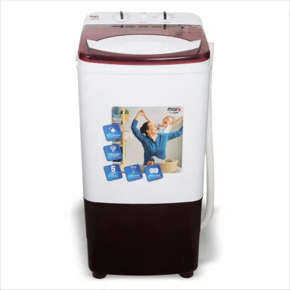 MarQ By Flipkart MQVWA800NNNLB 8 kg Semi Automatic Top Load Washing Machine