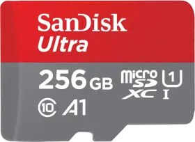 SanDisk Ultra 256GB Micro SDXC UHS-I Memory Card