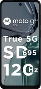 Samsung Galaxy M33 5G (8GB RAM + 128GB) vs Motorola Moto G62 (8GB RAM + 128GB)