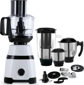 Maharaja Whiteline Kitchen Pro MX-266 800W Mixer Grinder (4 Jars)