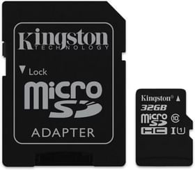 Kingstone 32 GB SDHC UHS Class 1 80 MB/s Memory Card