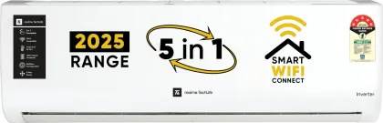 Realme TechLife 105IPG25WRS 1 Ton 5 Star 2025 Inverter Split AC
