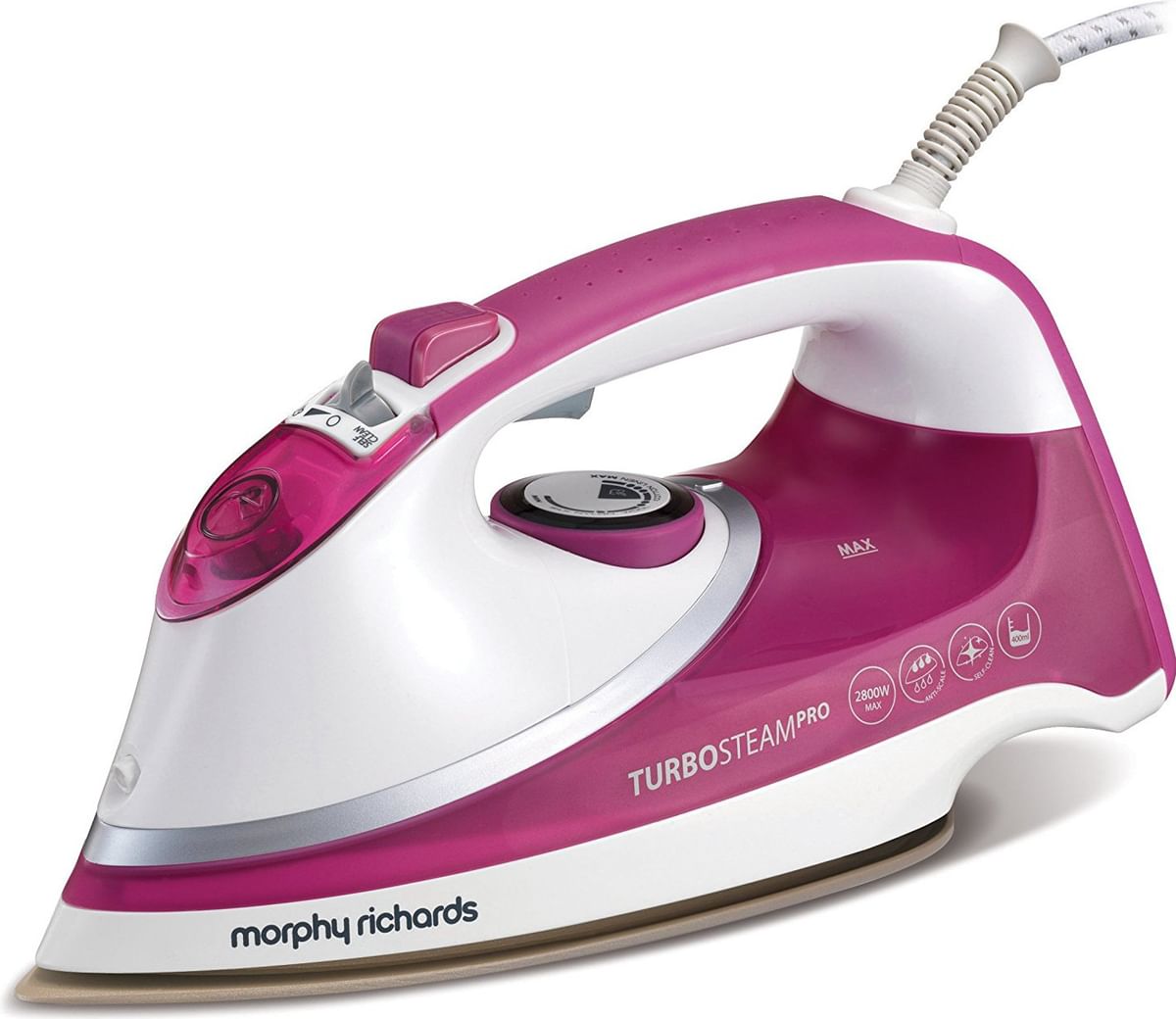 morphy richards turbo steam iron 2000w
