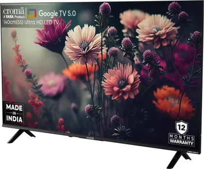 Croma CREL055UGL333850 55 inch Ultra HD 4K Smart LED TV