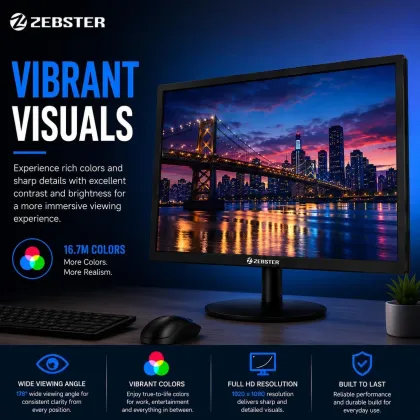 Zebronics Zebster Z-EE22FHD 22 inch Full HD Monitor