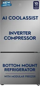 Electrolux UltimateTaste 700 EBE5002C-S 496 L 1 Star Double Door Refrigerator