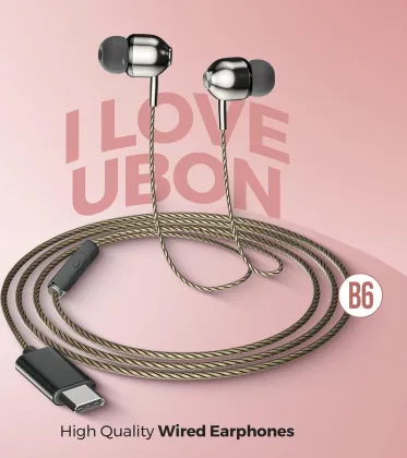 Ubon B6 Wired Earphones