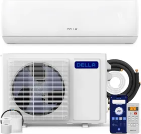 DELLA Motto 048-MS-9K2VR-17S-JA 9000 BTU 230V Inverter Split AC