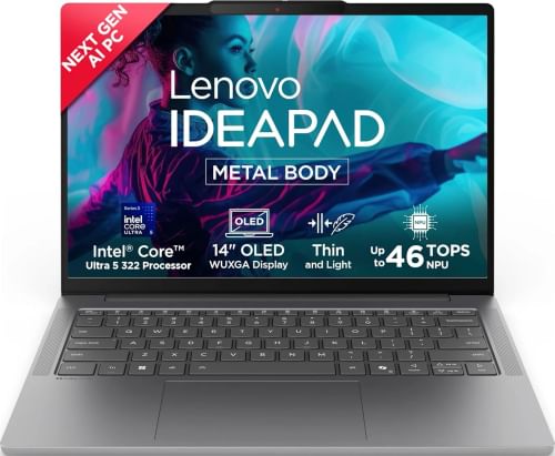 Lenovo IdeaPad Slim 5 83S5005LIN AI Laptop (Intel Core Ultra 5 322/ 16GB RAM/ 512GB SSD/ Win 11)