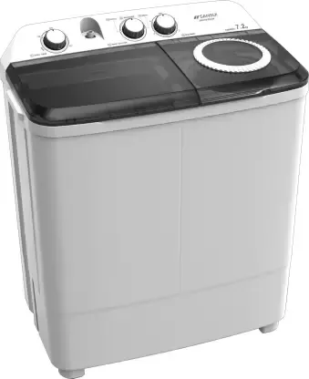 Sansui JSX72S-2022K 7.2 kg Semi Automatic Top Load Washing Machine