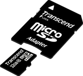 Transcend microSDHC10 Premium 32GB Class 10 Memory Card