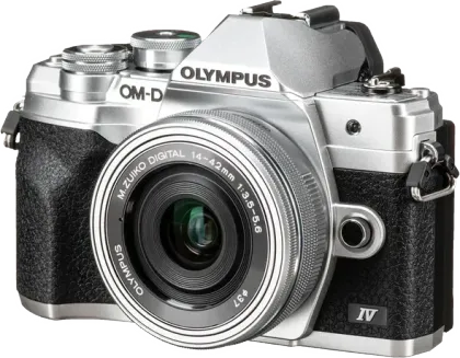 Olympus OM-D E-M10 Mark IV 20.3MP Mirrorless Camera with ED 14-42mm F/3.5-5.6 EZ Lens