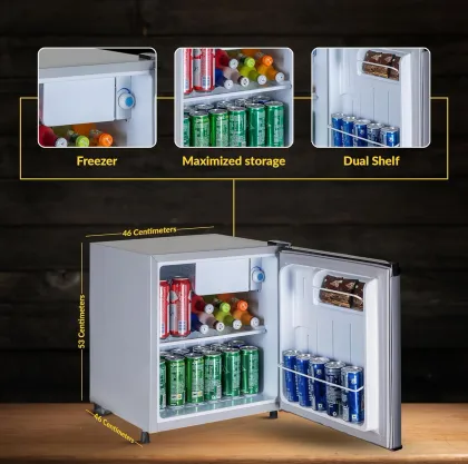 Rockwell MB50 48 L 1 Star Single Door Mini Refrigerator