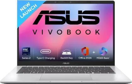 Asus Vivobook 14 2025 X1407CA-LY160WSLaptop (Intel Core Ultra 5 225H/ 16GB/ 512GB SSD/ Win11)
