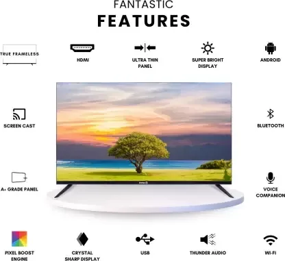 InnoQ 43E-4K-DELUX 43 inch Ultra HD 4K Smart LED TV