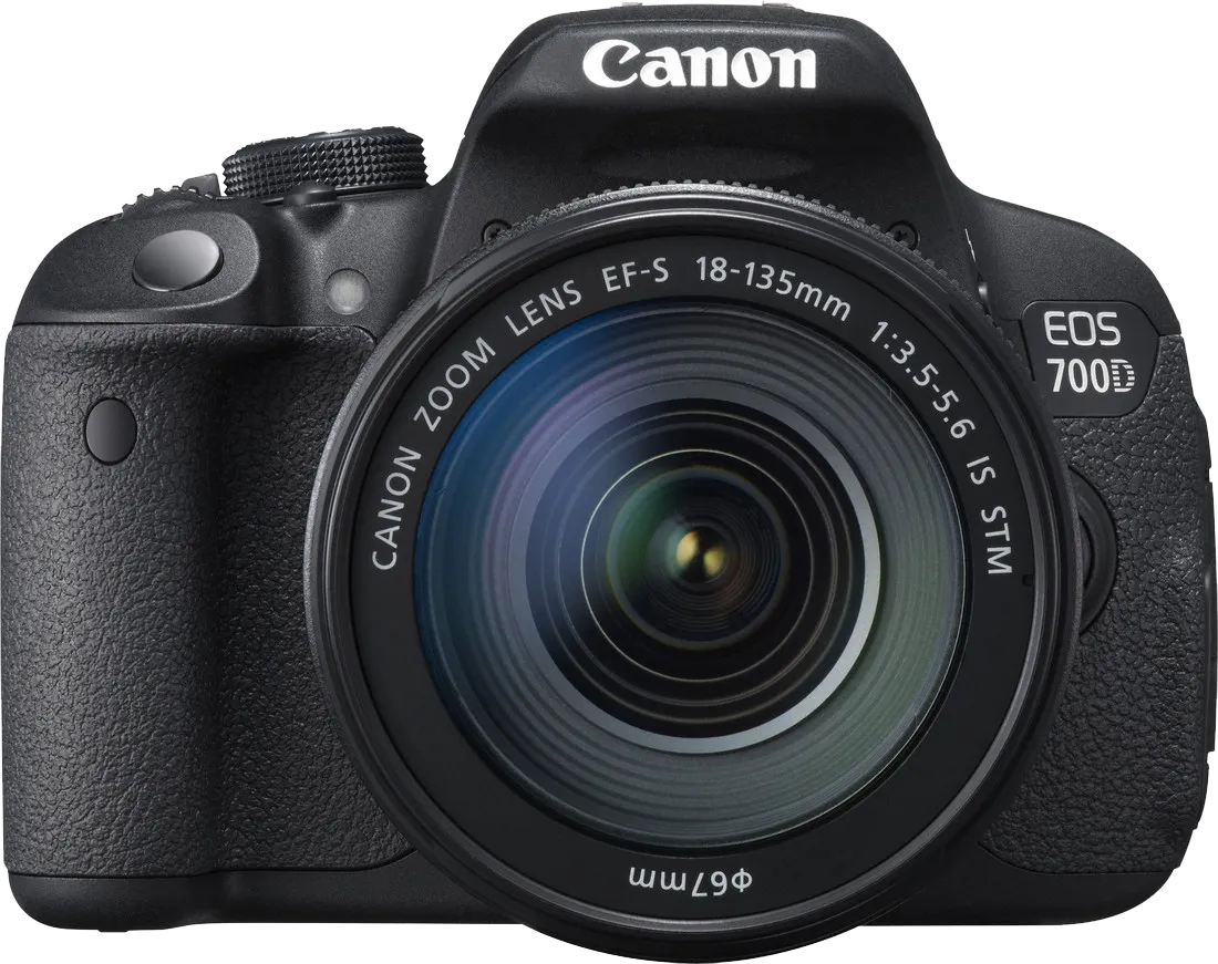 Canon EOS 700D DSLR (EF-S 18-135mm IS STM Lens) - Price in India