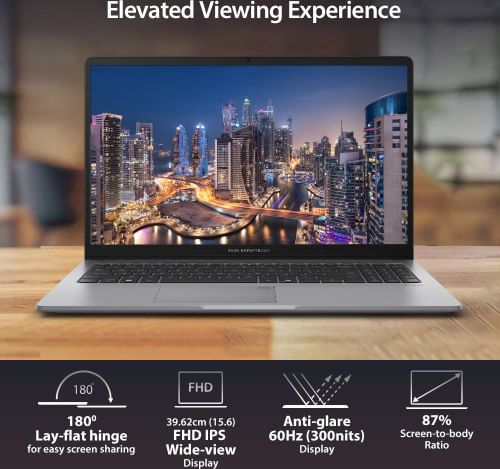 Asus Expertbook P1 P1503CVA-S72563WS Laptop (Intel Core 3 100U/ 16GB/ 512GB/ Win11)