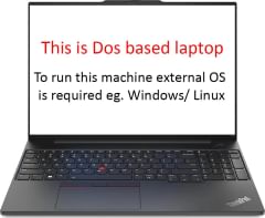 Lenovo ThinkPad E16 21SSS1LW00 AI Powered Laptop (Intel Core Ultra 5 225U/ 8GB/ 512GB SSD/ DOS)