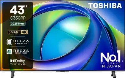 Toshiba C350R 43 inch Ultra HD 4K Smart LED TV (43C350RP)