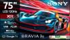 Sony BRAVIA 3II XR30M2 75 inch Ultra HD 4K Smart LED TV (K-75XR30M2)