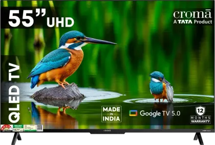 Croma CREL055UGQ024651 55 inch Ultra HD 4K Smart QLED TV
