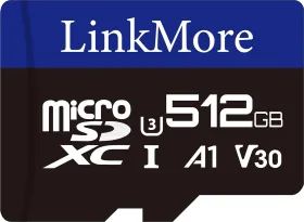 LinkMore XV13 512GB Micro SDXC UHS-I Memory Card
