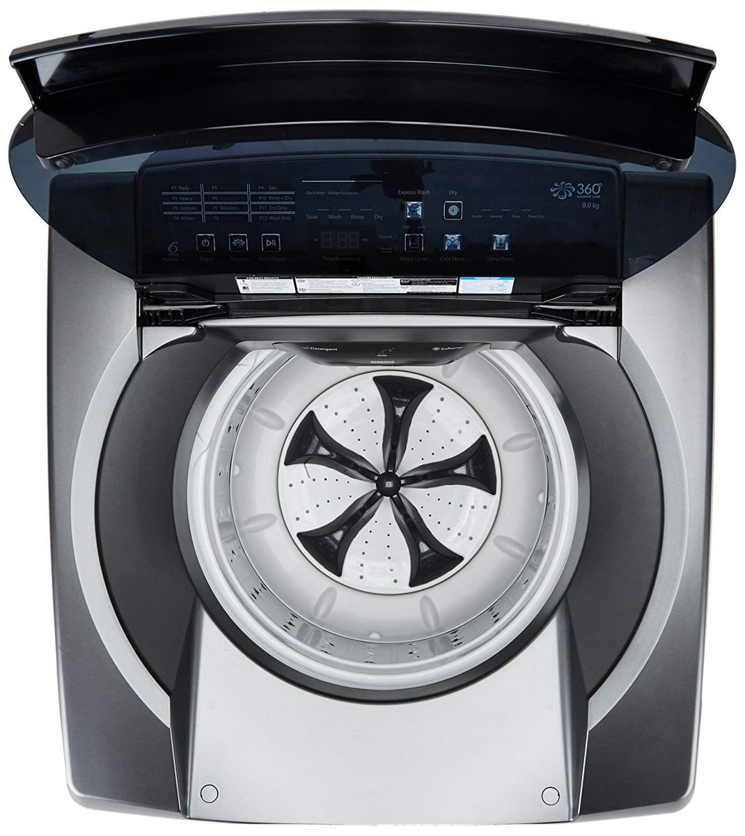 Whirlpool 360 Degree Ultimate Care 8Kg Fully Automatic Top Load Washing