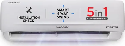Lloyd GLS12I3FWSEA 1 Ton 3 Star 2025 Inverter Split AC