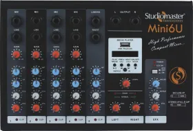 Studiomaster Mini 6U 5 Channel Digital Sound Mixer