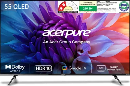 Acerpure Elevate Series 55 inch Ultra HD 4K Smart QLED TV (AP55UG51QEVTD)