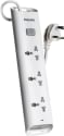 Philips CHP2432W 10 Amps 3 Sockets Surge Protector
